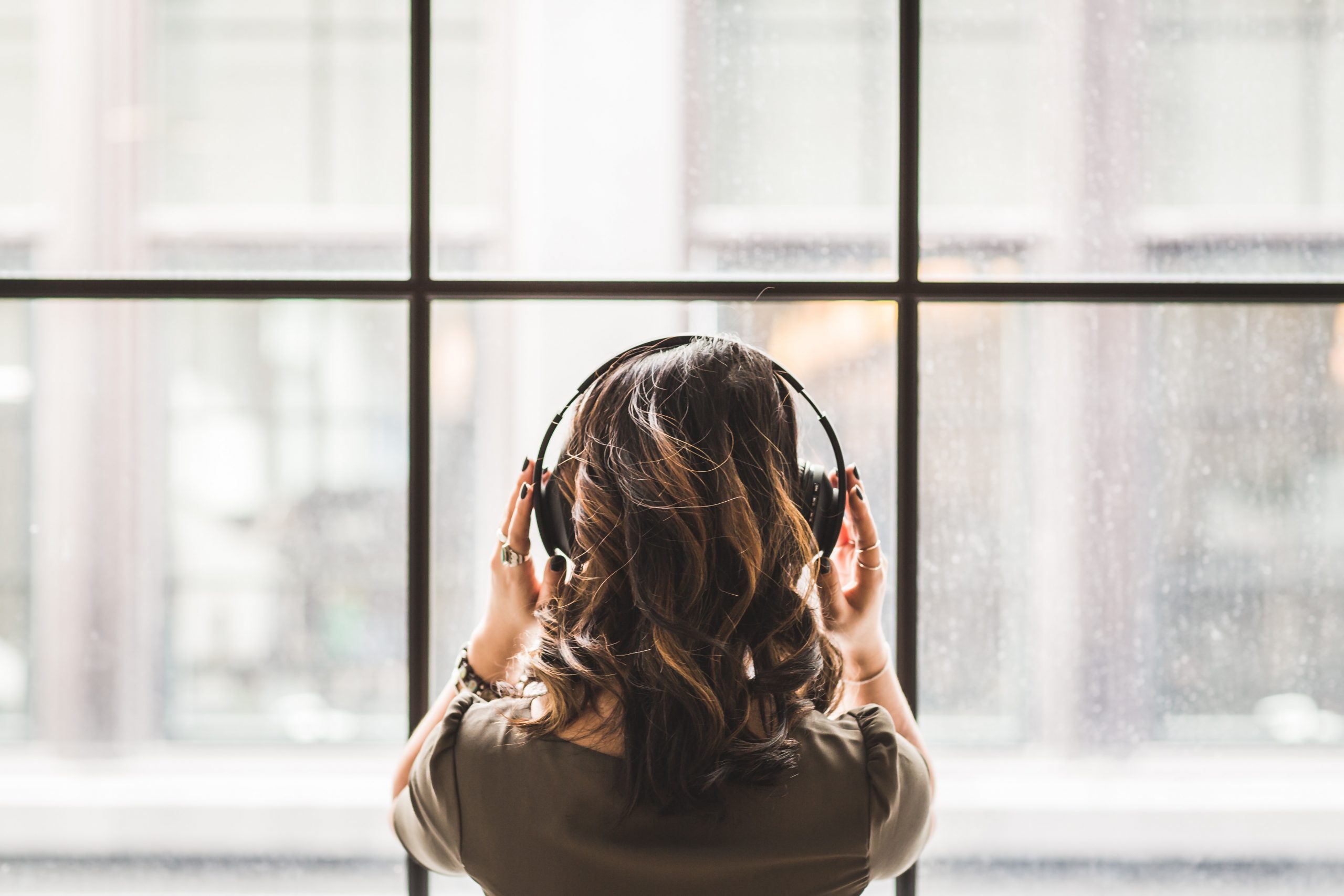 listening to music
