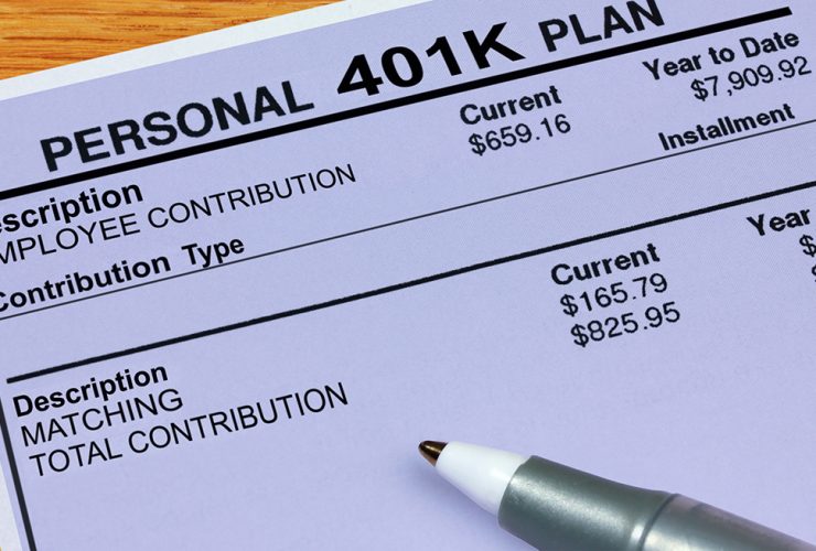401(k) form