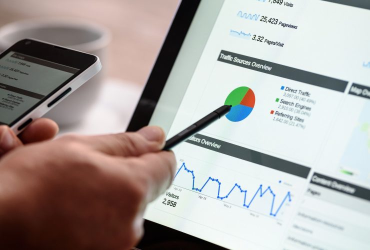 google analytics being analyzed by an SEO expert