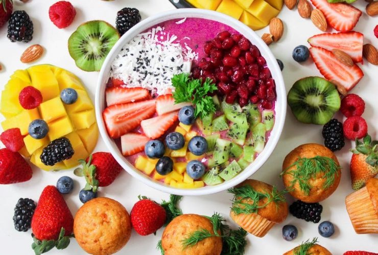 healthy fruit and veg