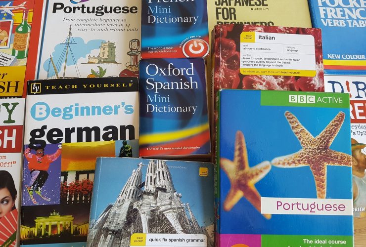 collection of language books